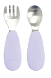 Ubmom Stainless Steel Spoon & Fork Set With Case